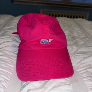 Classic Pink Vineyard Vines Baseball Cap